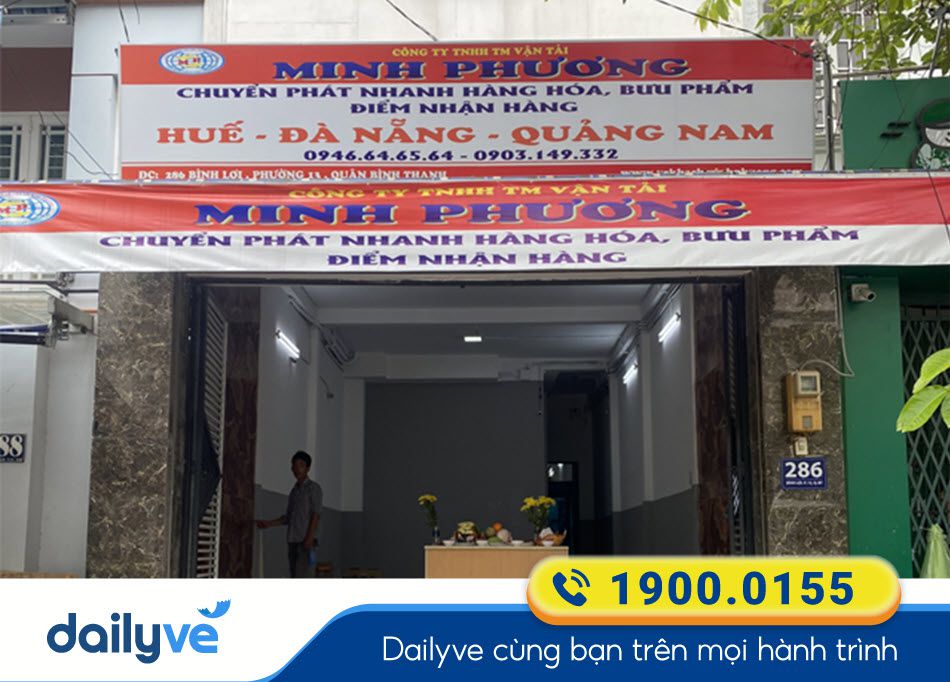 Địa chỉ chành xe Minh Phương Sài Gòn