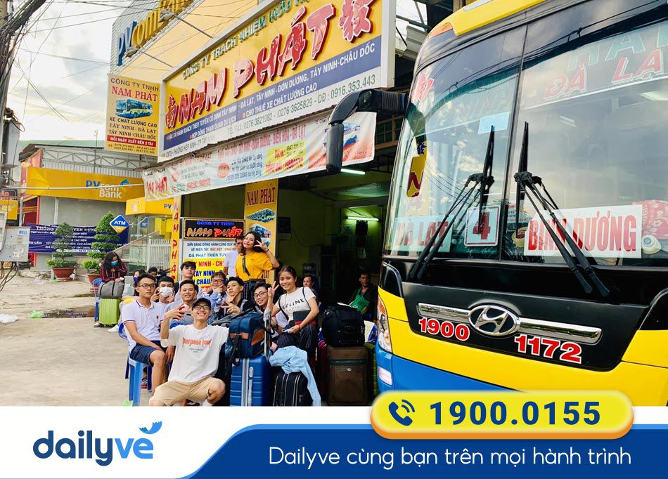 Văn phòng nhà xe Nam Phát tại Tây Ninh