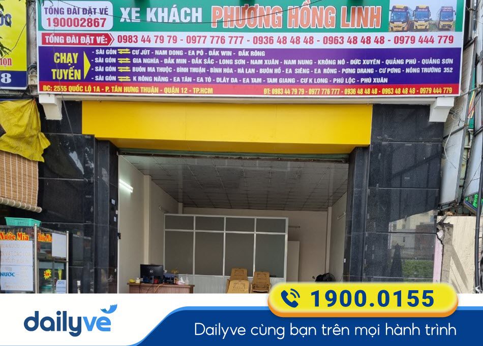 Văn phòng nhà xe Phương Hồng Linh Sài Gòn