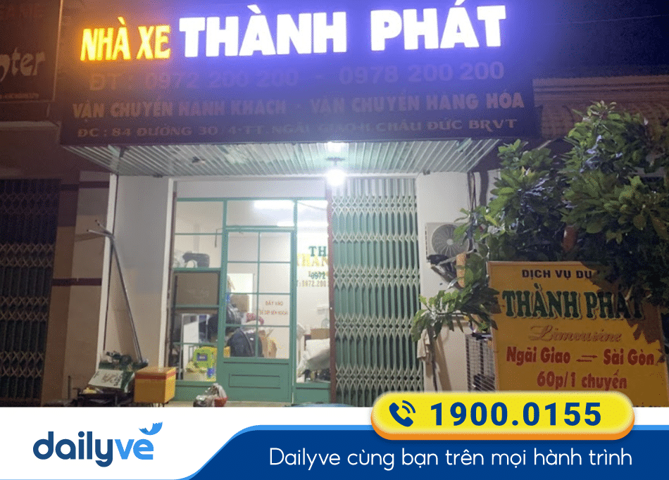 Văn phòng nhà xe Thành Phát Vũng Tàu