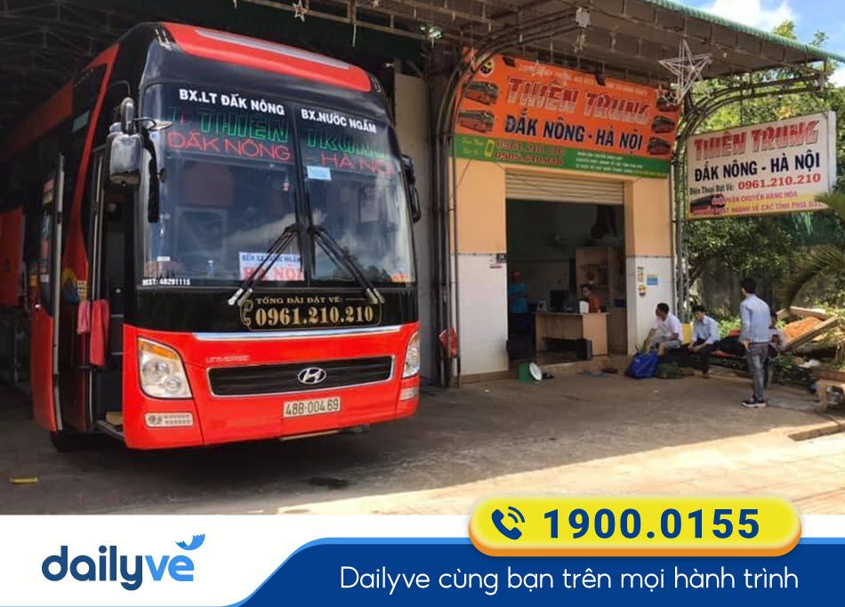Địa chỉ văn phòng nhà xe Thiên Trung tại Đắk Nông