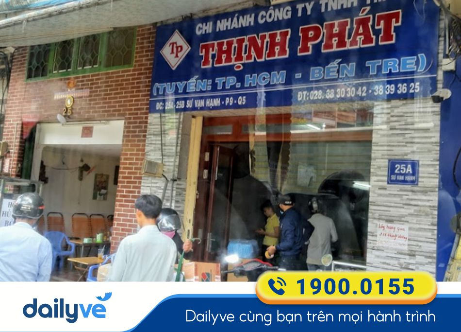 Văn phòng xe Thịnh Phát chi nhánh Thành phố Hồ Chí Minh