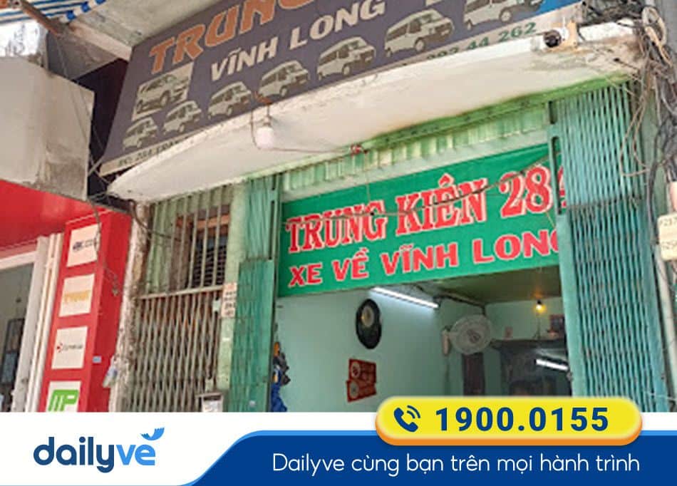 Văn phòng nhà xe Trung Kiên tại Sài Gòn