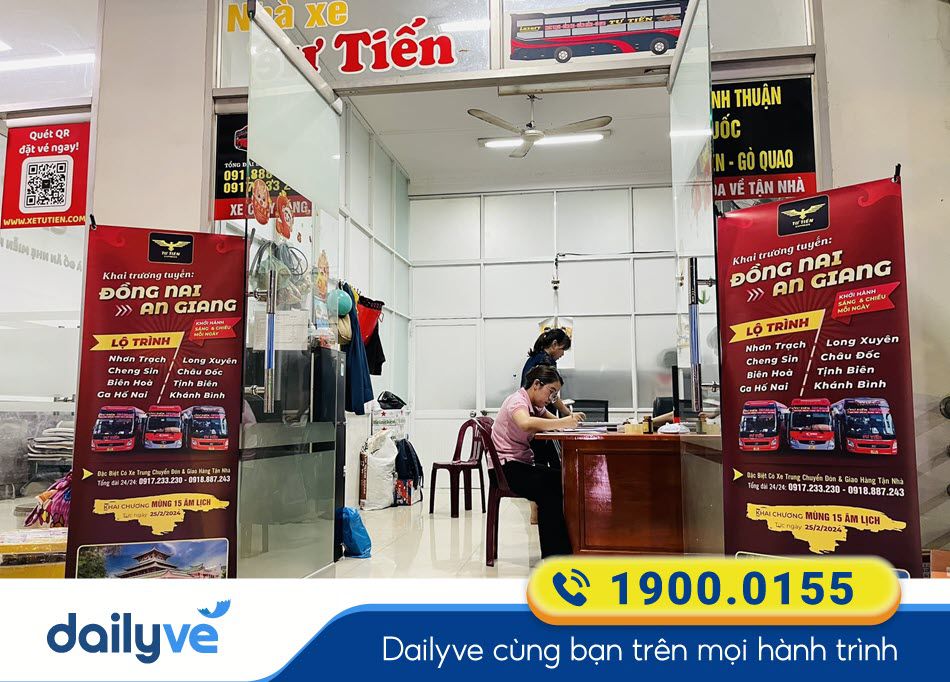 Văn phòng nhà xe Tư Tiến tại Đồng Nai