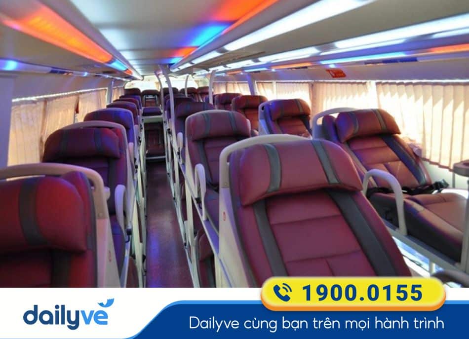 Thiết kế xe giường nằm 40 chỗ của nhà xe Thành Ban