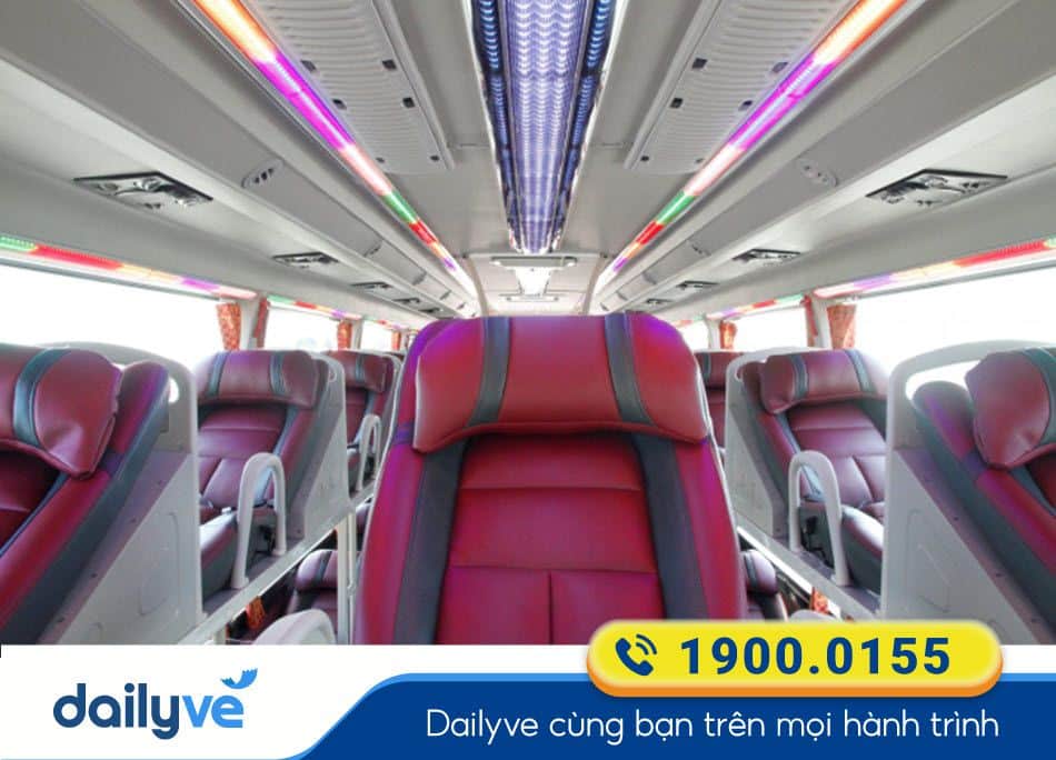 Dòng xe giường nằm 40 chỗ của nhà xe Tân Thanh Nhàn Tây Ninh