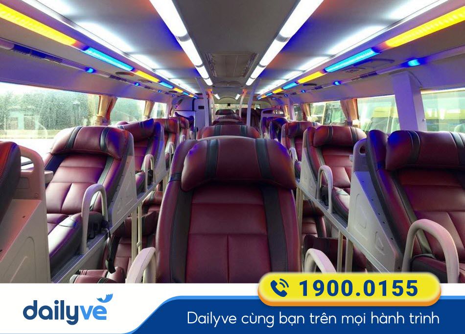 Xe giường nằm 40 chỗ của nhà xe Minh Quân Đồng Nai