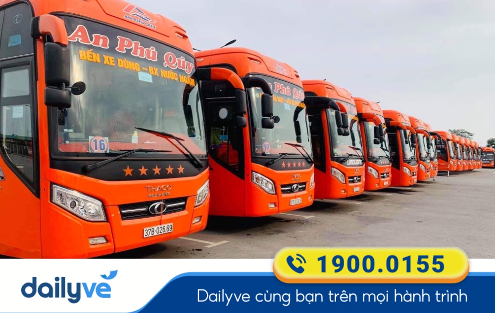Nhà xe An Phú Quý tuyến Bến xe Nước Ngầm đi Vinh Nghệ An