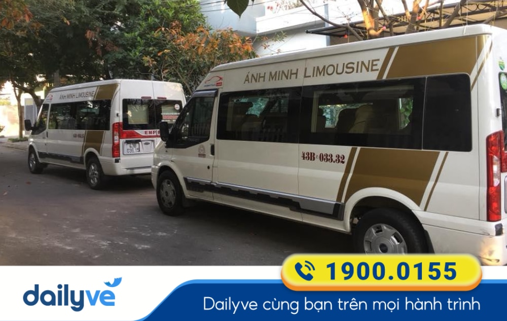 Nhà xe Ánh Minh Limousine tuyến Đà Nẵng đi Tam Kỳ Quảng Nam
