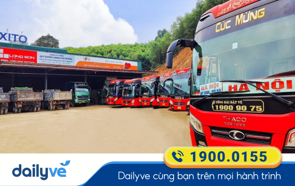 Nhà xe Cúc Mừng tuyến Nghệ An đi Hải Phòng