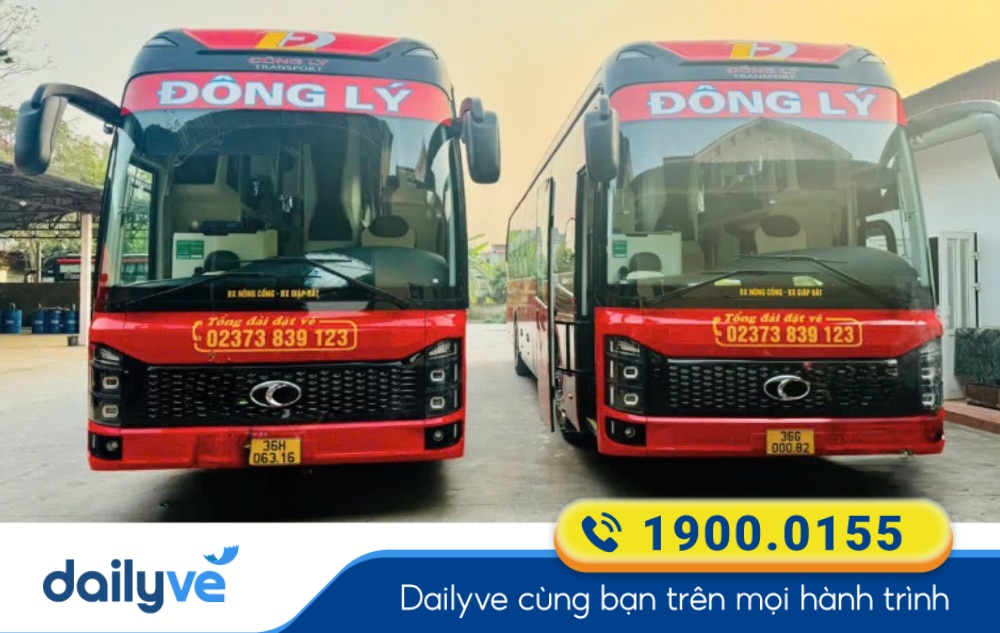 Nhà xe Đông Lý tuyến Bắc Ninh đi Thanh Hóa