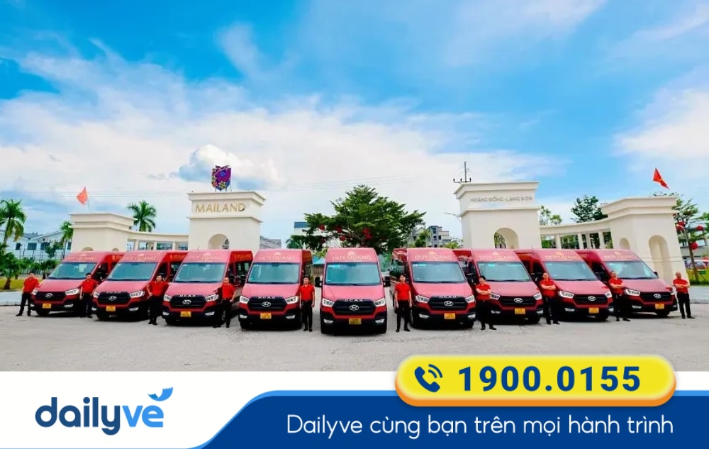 Nhà xe Duy Quang Limousine tuyến Bắc Giang đi Hà Nội