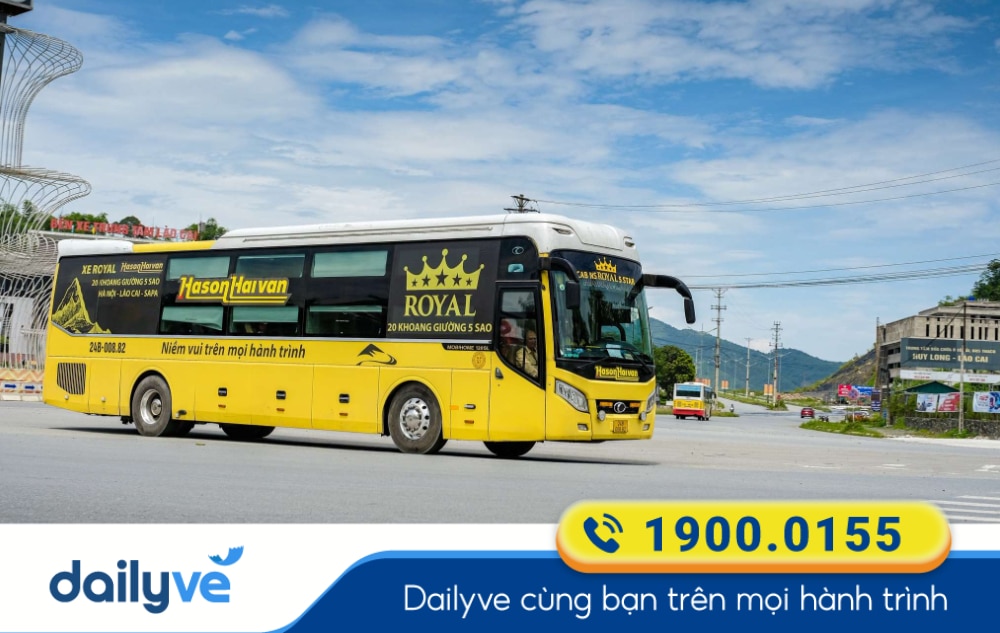 Nhà xe Hà Sơn tuyến Sapa Lào Cai đi Hà Nội