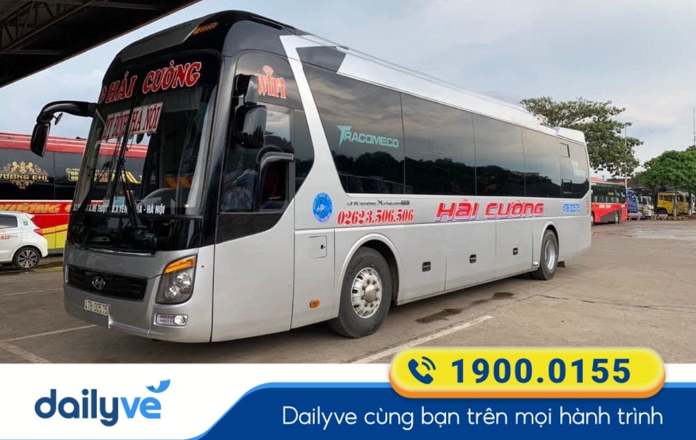 Nhà xe Hải Cường tuyến Hà Nội đi Buôn Ma Thuột Đắk Lắk