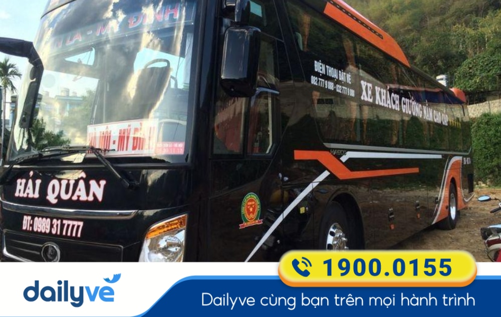 Nhà xe Hải Quân tuyến Sơn La đi Bến xe Mỹ Đình