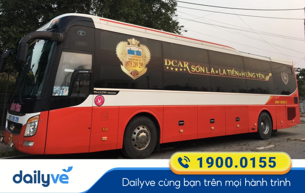 Nhà xe Hồng Tiên tuyến Hà Nội đi Sơn La