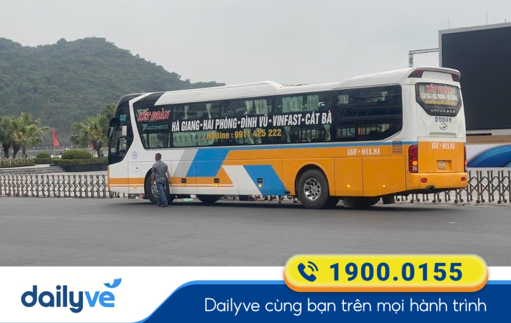 Nhà xe Kết Đoàn Cát Bà tuyến Nghệ An đi Hải Phòng