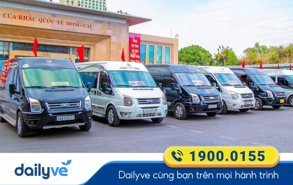 Nhà xe Lợi Vũ Limousine tuyến Hải Phòng đi Móng Cái Quảng Ninh