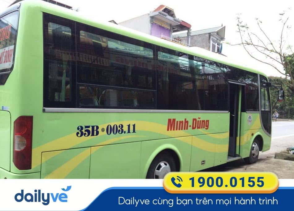 Nhà xe Minh Dũng Hà Nội đi Ninh Bình