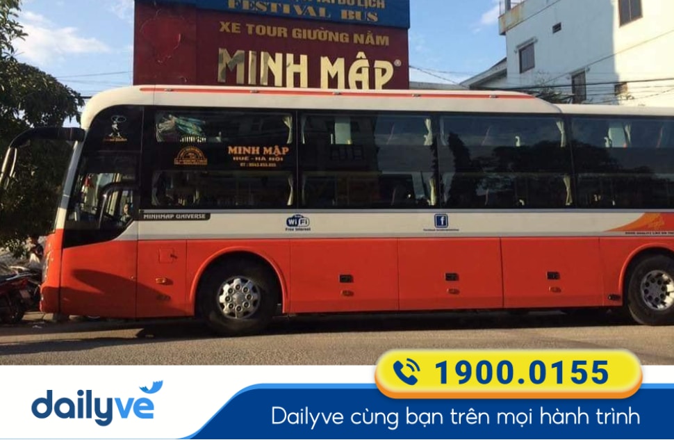Nhà xe Minh Mập tuyến Hà Nội đi Đông Hà Quảng Trị