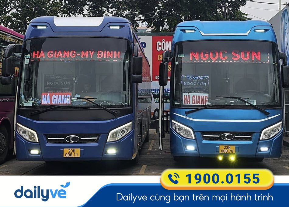 Nhà xe Ngọc Sơn Hà Nội - Hà Giang