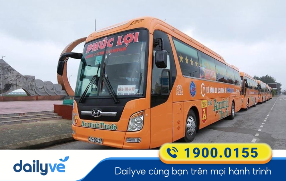 Nhà xe Phúc Lợi tuyến Bến xe Nước Ngầm đi Vinh Nghệ An