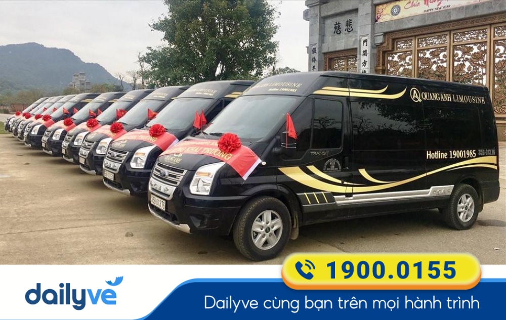 Nhà xe Quang Anh Limousine tuyến Sapa Lào Cai đi Ninh Bình