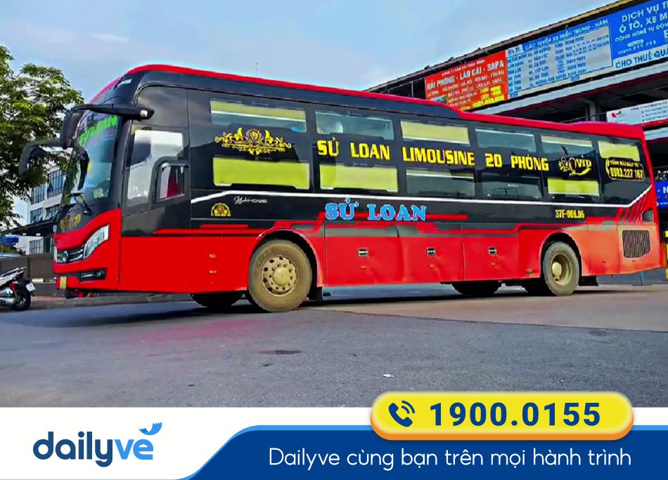 Nhà xe Sử Loan Nghệ An - Hải Phòng