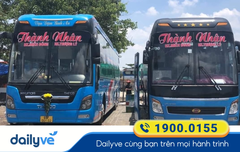 Nhà xe Thành Nhân tuyến Sài Gòn đi Thái Bình