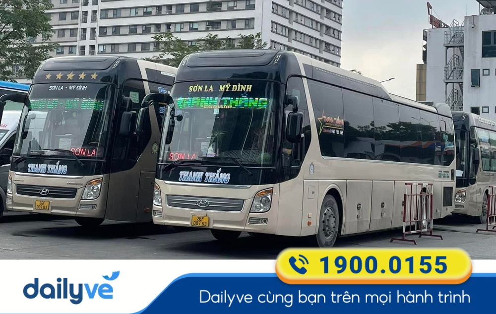 Nhà xe Thanh Thắng tuyến Sơn La đi Bến xe Mỹ Đình