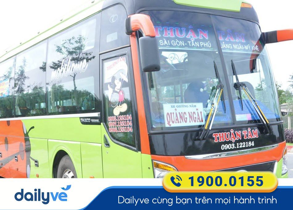 Nhà xe Thuận Tâm Sài Gòn đi Bình Định