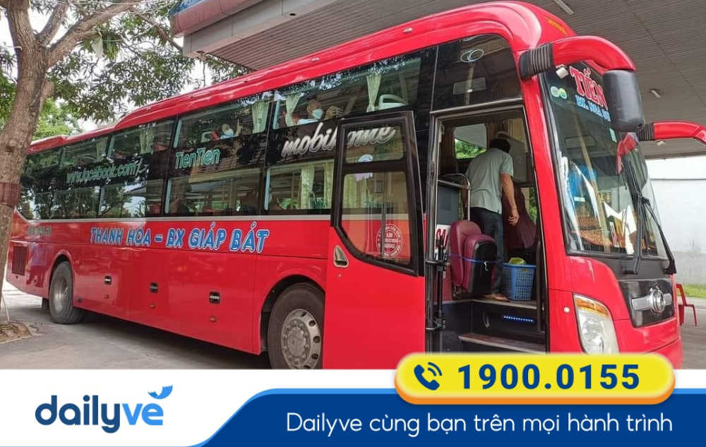 Nhà xe Tiến Tiến tuyến Sài Gòn đi Thanh Hóa