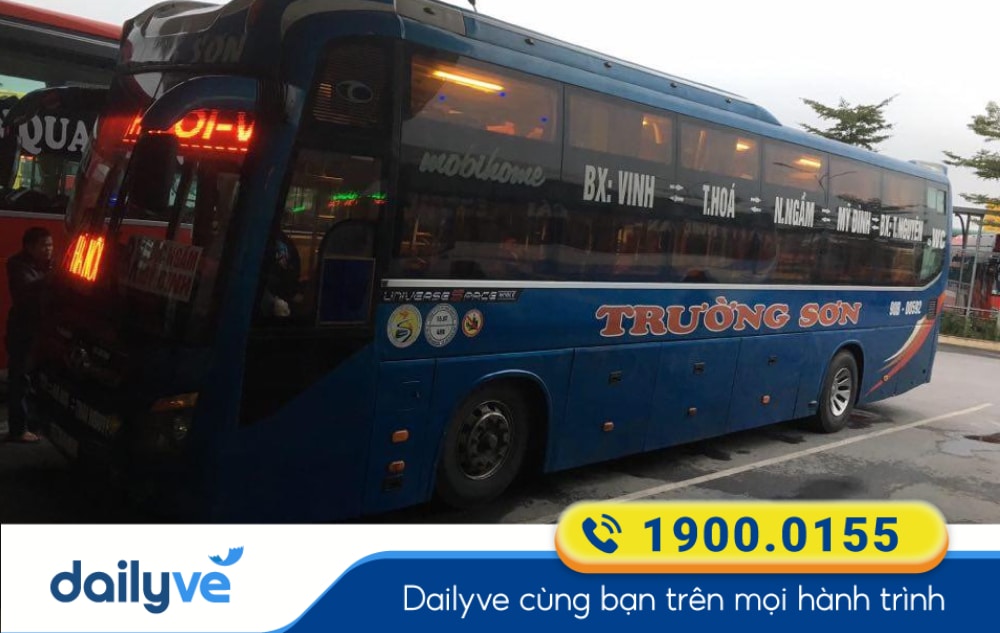 Nhà xe Trường Sơn tuyến Thái Nguyên đi Thanh Hóa