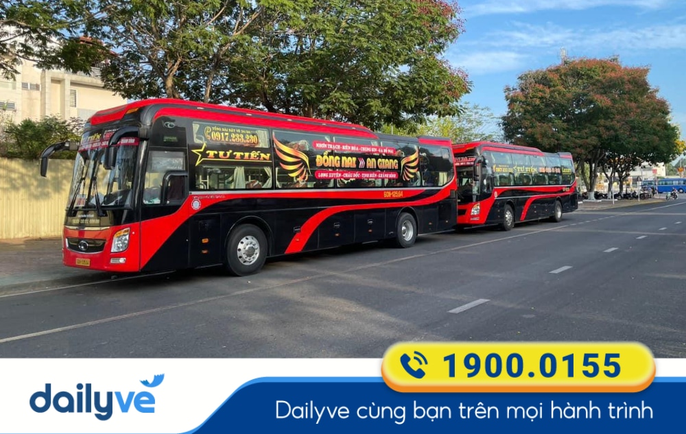 Nhà xe Tư Tiến tuyến Sài Gòn đi Kiên Giang