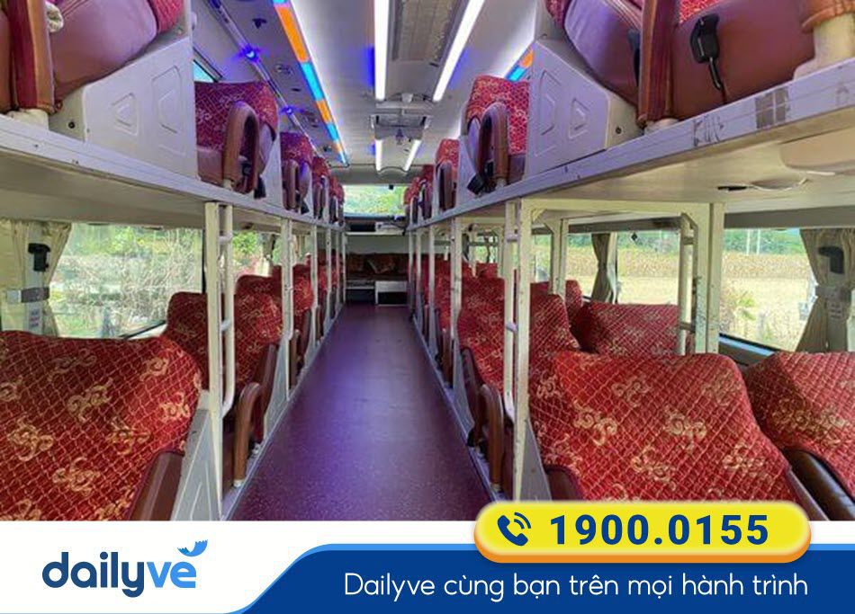Xe giường nằm 40 chỗ của nhà xe Thọ Lam 