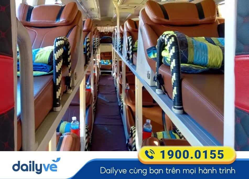 Dòng xe giường nằm 40 chỗ của nhà xe Xuân Truyền Quảng Bình
