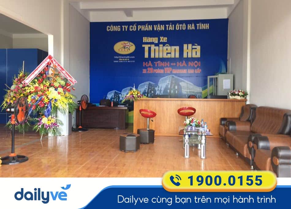 Phòng vé nhà xe Thiên Hà tại Hà Tĩnh