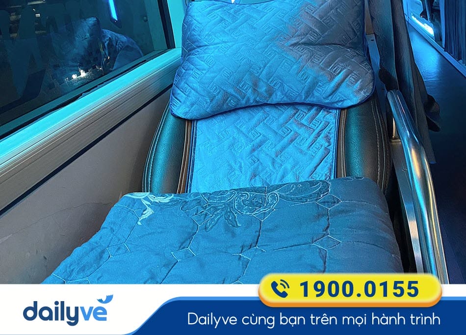 Tiện nghi xe Limousine 34 phòng của nhà xe Quang Đông Đắk Lắk