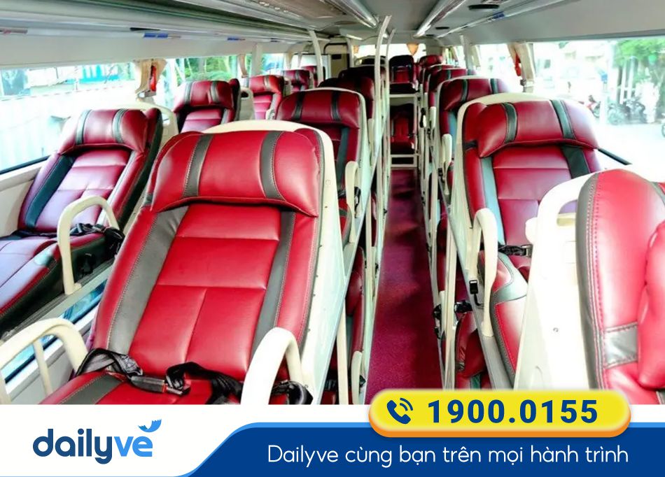 Xe giường nằm 40 chỗ của nhà xe Tân Tiến Phù Cát - Bình Định