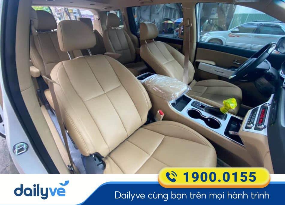 Dòng xe ghế 7 chỗ chất lượng cao của hãng xe Thiên Phú đi Vũng Tàu