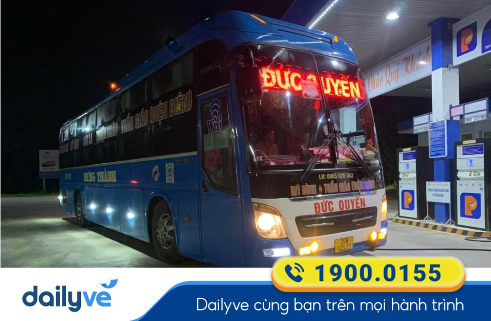 Nhà xe Đức Quyến tuyến Mộc Châu đi Hà Nội