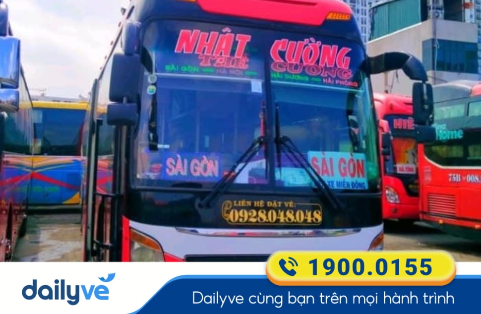 Nhà xe Hoàng Long (Nhật Cường) tuyến Sài Gòn đi Hải Phòng