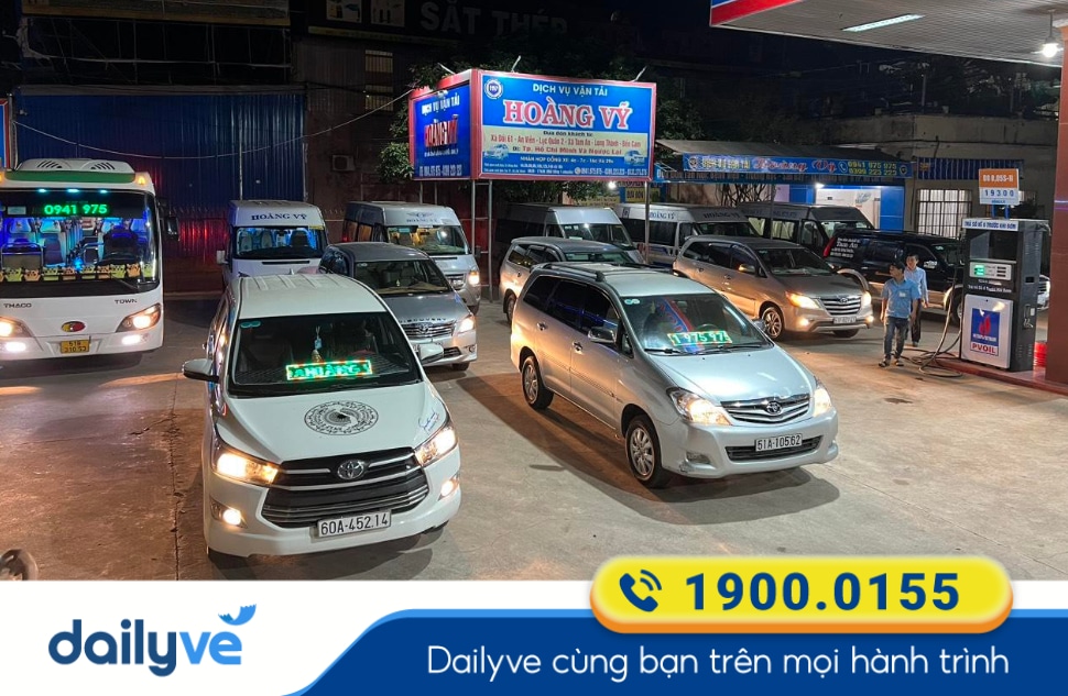 Nhà xe Hoàng Vỹ tuyến Sân Bay Tân Sơn Nhất đi Biên Hòa