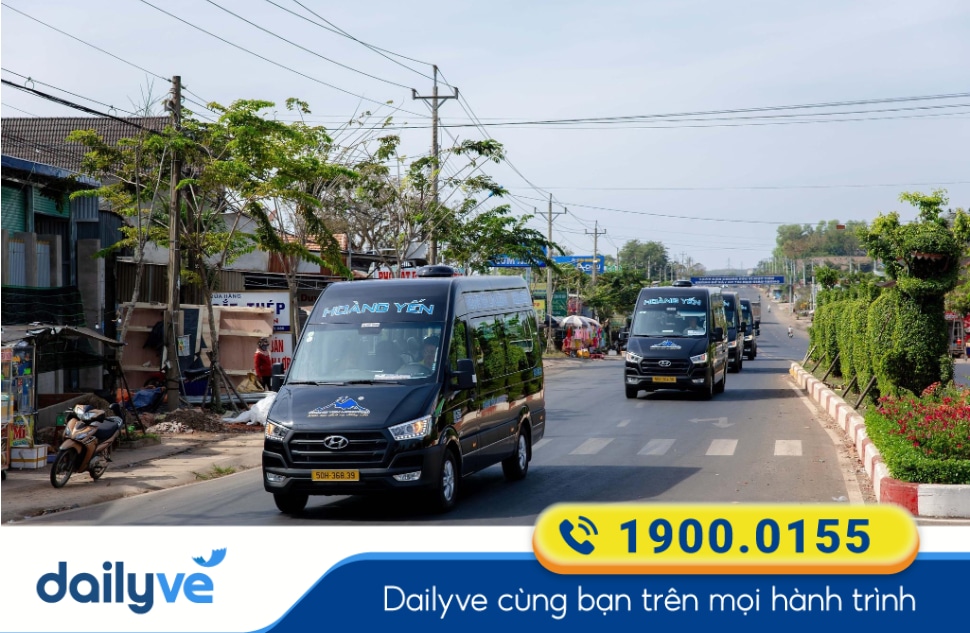 Nhà xe Hoàng Yến Logistics tuyến Lộc Ninh Bình Phước đi Thủ Dầu Một