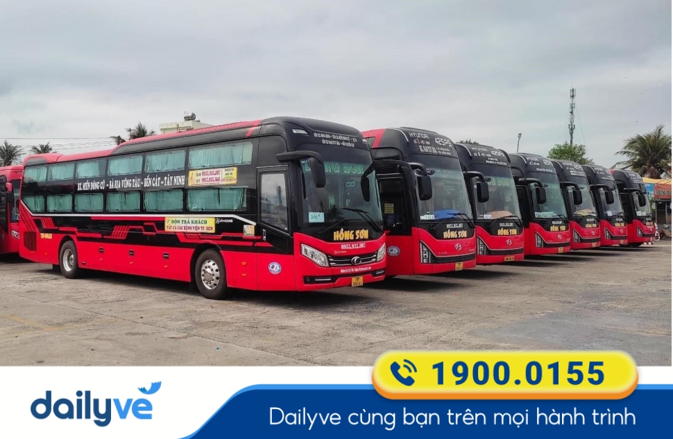 Nhà xe Hồng Sơn tuyến Sài Gòn đi Xuyên Mộc Bà Rịa Vũng Tàu