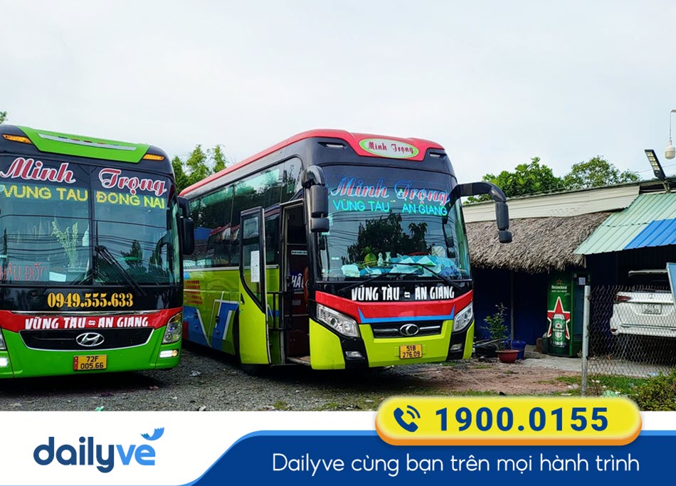 Nhà xe Minh Trọng Vũng Tàu đi An Giang