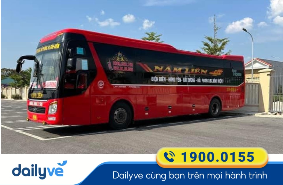 Nhà xe Năm Liên tuyến Bến xe Mỹ Đình đi Sơn La