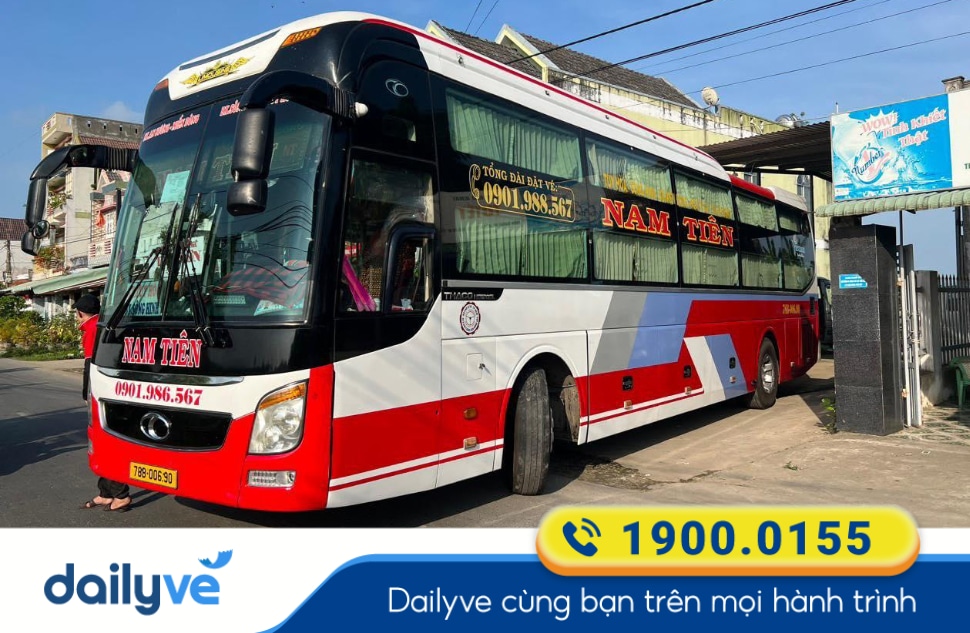 Nhà xe Nam Tiên tuyến Sài Gòn đi Phú Yên