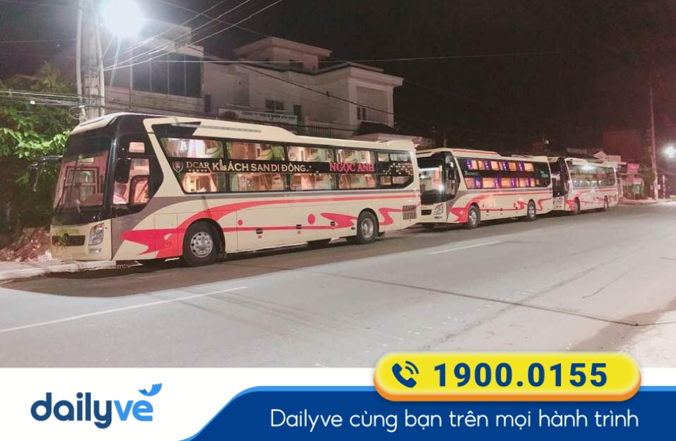 Nhà xe Ngọc Ánh tuyến Cà Mau đi Sài Gòn