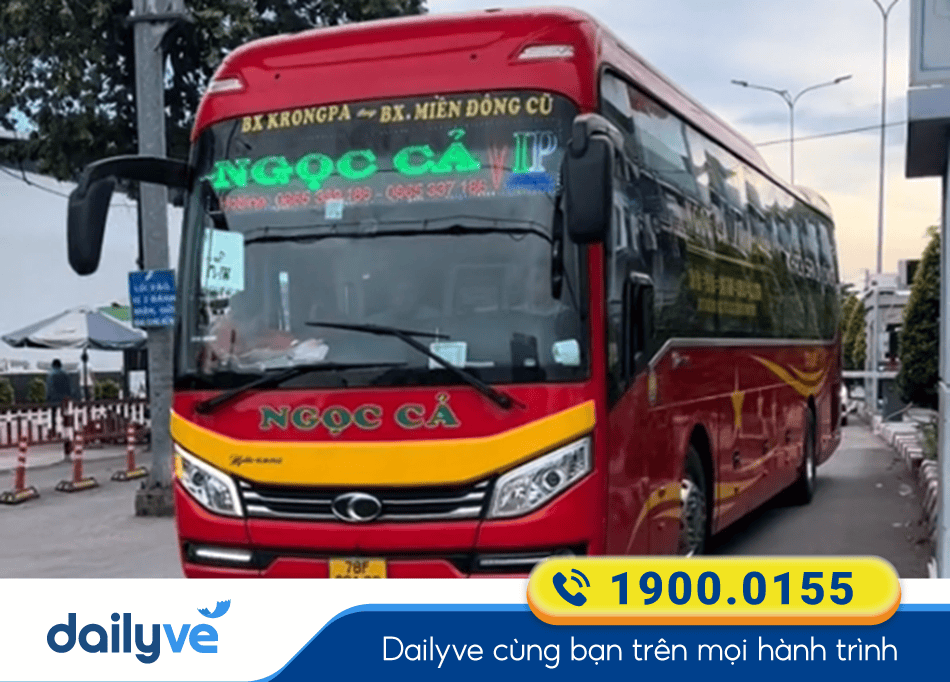 Nhà xe Ngọc Cả Sài Gòn đi Phú Yên 